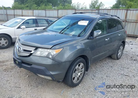 2007 Acura Mdx Technology Package из США, поврежденный, VIN 2HNYD28347H534359